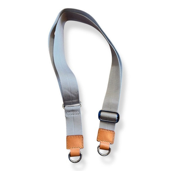 Mz Wallace Gray Bag Strap grey replacement crossbody strap only - Picture 1 of 7